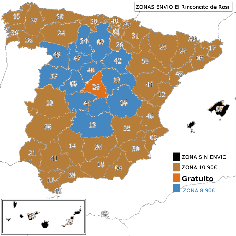 postcode spain